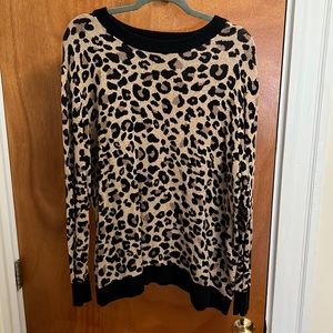 Leopard Print Sweater